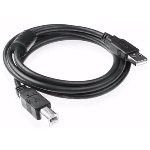 USB cable for Kick Butt Heavy Duty Monochrome Laser All In One Printer, providing connectivity for printing and scanning.