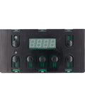 Front view of Electric Range Seven Button Clock Control Board Replacement For Model Specific 5304518660 And 316455400 Not Universal