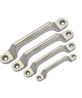 Heavy Duty 304 Stainless Steel Drawer Cabinet Pulls And Door Handles For Windows And Toolboxes Durable Corrosion Resistant Industrial Hardware 7 Size Options 90mm Hole Centers Screws Not Included, multiple sizes shown laying flat