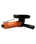 125 Mm Pneumatic Angle Grinder Polisher Sander With Turbo Trigger And Removable Canted Side Handle, showcasing side view and handle design.