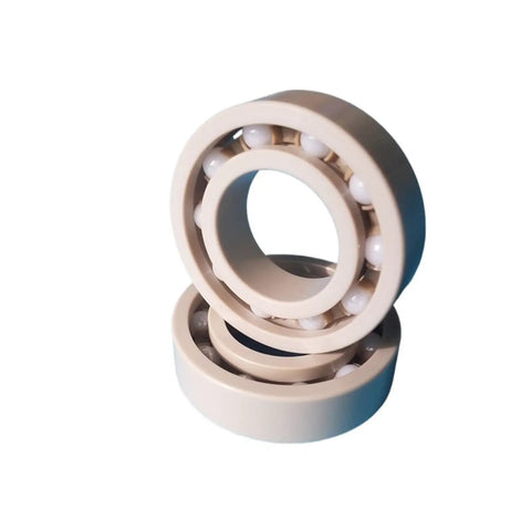 Precision Miniature Ball Bearings 7X22X7MM High Speed Rotation Low Vibration Noise Micron Tolerance 100 Piece Set stacked display.