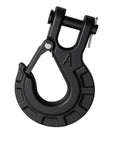 Beefed Up Forged Alloy Steel Clevis Slip Hook With Safety Latch For Heavy Duty Winch And Tow Chains One Quarter Inch 11900 Pound Load