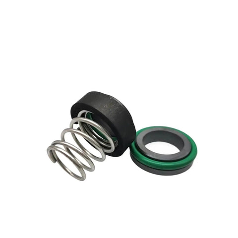 M3N-19 Mechanical Seal With 19mm Shaft For Water Pumps Heavy Hitter Carbon And Silicon Carbide Face With Viton Gasket showing spring and seal components.