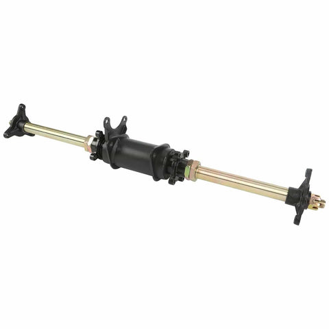 Rear Axle Complete Kit With Foot Brake For Easy DIY Rebuild Of ATVs Go Karts And Buggy Includes 5 Inch Wheels And Tires And 428 Chain Sprocket For 110cc 125cc 150cc Models