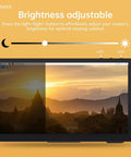 Five Inch HD TFT LCD Capacitive Touch Screen Display With Sharp 800x480 Dsi Panel showing adjustable brightness feature.