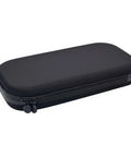 Badass Eva Hard Shell Carrying Case With Handle Crush Proof Protective Storage Box For Electronics Tools And Small Accessories Road Ready Gear Bag No Sweat Travel Organizer Built Damn Tough Comfy Commute Essentials, black hard shell, slim design.