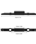 Zero Drama Quick Fix Suitcase Telescopic Handle Release Button dimensions 5.11in x 1.53in black plastic repair clip