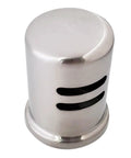 Solid Brass Air Gap Cap Kit With Flange And Plastic Body Skirted Design 1 3/4 Inch Cap Diameter 2 3/4 Inch Cap Height Flush Mount