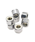Five Pack One Way Needle Roller Bearings 10X16X12Mm Pre Lubricated for fishing tackle and hydraulic systems.