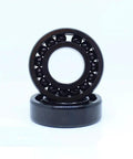 Bearing High Temperature Full Ball 30X55X13Mm Rated 500C Heavy Industrial Component showing dual black ball bearing design.
