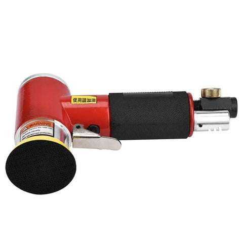 Badass 2 Inch Pneumatic Angle Grinder Offering Lightning Fast Grinding And Flawless Swirl Free Polishing At A Steady 1800 RPM for metal projects.