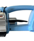 Easy Grip Cordless Electric Strapping Machine Automatic Hot Seal Pallet Bundler Battery Powered For 13 To 16 Mm PP PET Tape side view detail