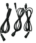 20Ft Waterproof LED Strip Light Extension Cable 18AWG 2 Core Male To Female 13.5mm Xconnect Adaptor black cables with connectors