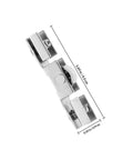 8 Pack Heavy Duty Glass Door Sliding Rollers With Double Steel Bearings Runs Smooth As Butter Effortless 5mm Groove Fit silver roller assembly
