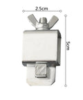 Pro Grade Butt Welding Clamps For Sheet Metal Alignment And Edge To Edge Soldering Kit in galvanized steel, 2.5cm x 5cm size