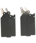 High Grade Shutter Blade Curtain Assembly Replacement For Nikon D3100 D3200 D5100 D5200 DSLR Camera Repair Parts, black blades shown.