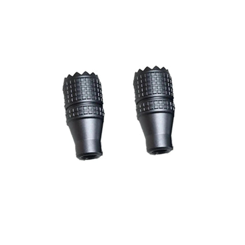 Two titanium anti-slip rocker grips for Matrice 4 RC Plus 2 Controller Joystick Stick Replacement, black, textured for grip.