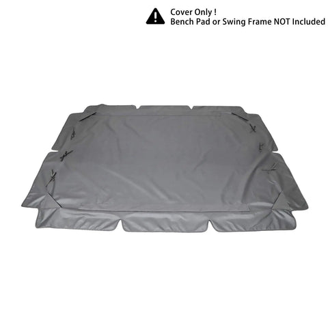 Heavy Duty Patio Swing Canopy Replacement For 3 Seat Outdoor Porch Swing Built Tough Waterproof Windproof Anti UV Shield