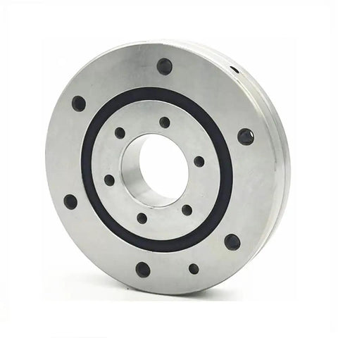 Top Shelf Cross Roller Bearing Slewing Ring For Robotic Arms Precision Rotary Turntable, 25mm inner hole, 80mm outer track.