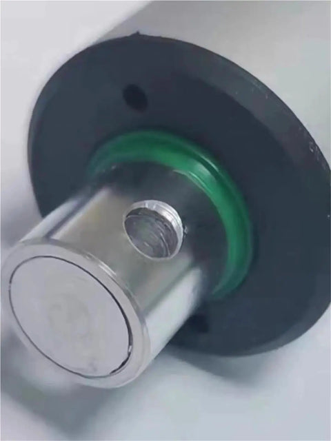 Close-up of Heavy Duty Electric Linear Actuator with 1500N Thrust and 250Mm Stroke motor detail, showing smooth metallic surface.