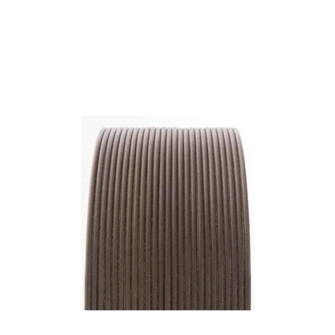 Top Shelf 3D Printer Filament Runs Smooth As Butter And Boasts A Rich Walnut Wood Finish, 1.75 mm HTPLA spool.