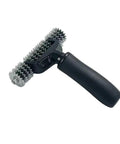 High Performance Carpet Patch Repair Kit With Five Inch Star Wheel Seam Roller, featuring a durable black handle and serrated steel roller.
