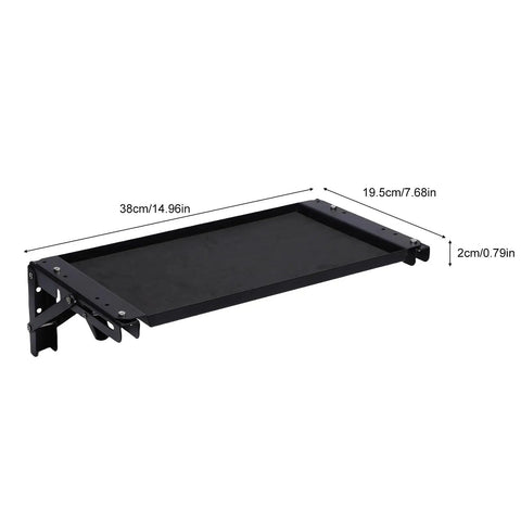 Magnetic Tool Tray Folding Work Platform For Modular Toolbox Systems No Drilling Installation Pro Grade Aluminum Alloy Support
