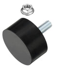 Badass M10 Thread Rubber Vibration Isolators And Shock Absorber Mounts With Threaded Studs And Non Slip Lock Nuts for heavy equipment.