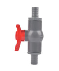 Top Shelf Pvc Ball Valve Featuring Rock Solid Female Threads And Smooth Red T Handle For Straight Thru Flow Projects Including Backyard Irrigation Fish Tanks And Industrial Pipe Lines Built Different To Make Any Plumbing Fix A Breeze.