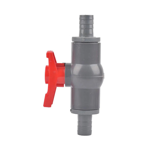 Top Shelf Pvc Ball Valve Featuring Rock Solid Female Threads And Smooth Red T Handle For Straight Thru Flow Projects Including Backyard Irrigation Fish Tanks And Industrial Pipe Lines Built Different To Make Any Plumbing Fix A Breeze.