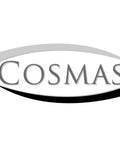 Cosmas logo in gray and black on white background, representing quality hardware for home improvement.