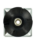 Double Star Threaded Caster Insert In Heat Treated Steel Fits 2 Inch Square Tube 16-18 Gauge With 3/8-16 Thread Pack Of 4