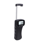Lightweight Digital Force Gauge With Straight Up Precision Handles Up To Eleven Pounds For Push Pull Testing pocket sized, handheld design.