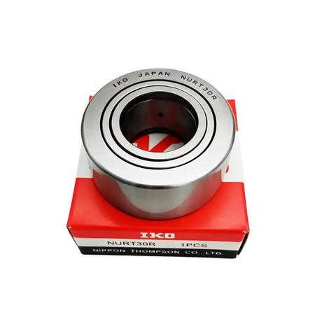 Top Tier Support Roller Needle Bearing NURT30R For Car Transmission Replacement on packaging showing IKO brand.