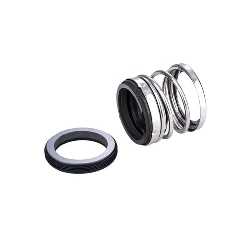 Heavy Duty Silicon Carbide Mechanical Seal For Water Pumps with spring and rubber ring, fits shafts 40mm to 58mm.