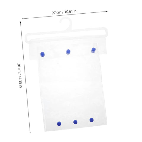 Hella Heavy Duty Clear Electric Vehicle Charger Station Cover Weatherproof Rain Snow Protection Sleeve, transparent with blue buttons.
