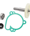 Top Shelf Water Pump Rebuild Kit Featuring Impeller Shaft Gear Bearing And Seal Gasket includes gear, gaskets, and bearings for Kawasaki KX.