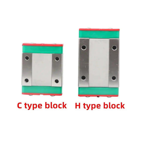 Top Tier Precision Linear Guide Rail Kit Featuring Durable MGN9C Block And Smooth MGW15H Carriage For Rock Solid CNC Motion Control With Low Friction Performance Easy Install No Maintenance Needed Right Now. C and H type linear blocks