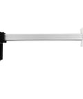 Rugged Electric Linear Actuator Motor Replacement For Mulin ML18 And ML18 005, 340mm stroke, black and silver design.