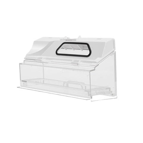 Premium Replacement Dust Box For Roborock S5 S50 S51 S55 S6 T6 Robot Vacuum Cleaner clear plastic design with detachable feature.