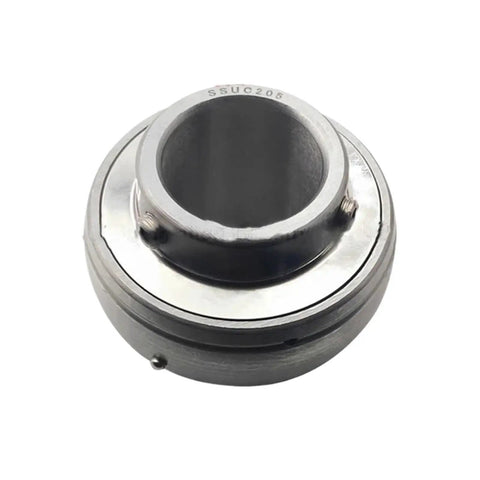 Premium Stainless Steel Spherical Bearing Built Tough With A Tight Grip Set Screw Lock for smooth rolling performance.