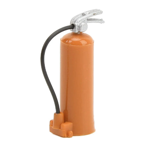 Authentic Rc Fire Extinguisher For 1/18 And 1/24 Scale Crawler Cars Lightweight drop-in with clean orange finish.