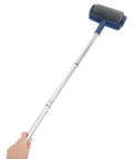 Extendable Paint Roller Kit With Adjustable Pole For Ceiling Painting Featuring Ergonomic Grip Heavy Duty Construction,  extending reach for high walls.