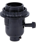 Replacement Medium Base Lamp Socket With Threaded Shell And Shade Ring Phenolic Easy Install Screw Terminals 250W 250V