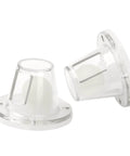 Self Bailing Boat Scupper Drain Valve Ball Universal Fit For Three Quarters Inch To One And One Half Inch Openings Clear Two Pack Easy Install