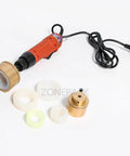 Rock Solid Handheld Bottle Capping Machine With Adjustable 10 To 50 MM Screw Cap Sealer 110V Electric Capper Tool with accessories.