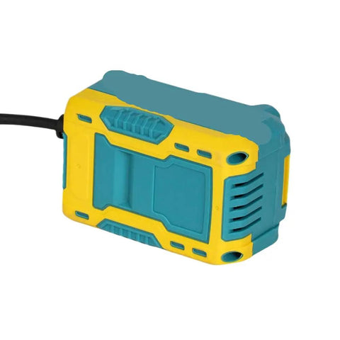 Beefy Ac To Dc Power Adapter Converting 220V Ac To Rock Solid 20V Dc With 40A Amps And 18 To 21V Socket side view with cable