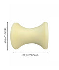 Premium Heavy Duty Smooth Grooved Pulley Wheel For Scaffold Tube Nylon Rigging Gear With Center Bearing, 20cm x 18cm.