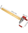 No Sweat Smoke Sensor Removal Tool With Slick Aluminum Extension Pole, 30.5cm long, for easy ceiling extraction.