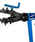 Close-up of Folding Home Mechanic Repair Stand Built From All Steel Teardrop Tubing For Maximum Rigidity And Stability With Locking Support Yoke